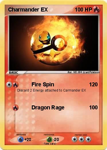 Pokemon Charmander EX