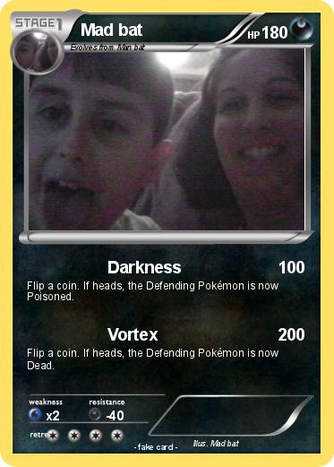 Pokemon Mad bat