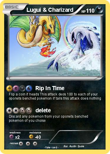 Pokemon Lugui & Charizard