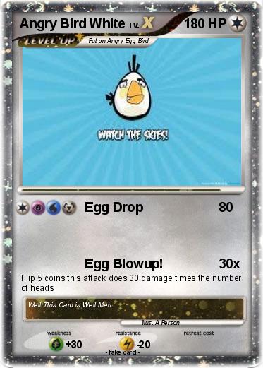 Pokemon Angry Bird White