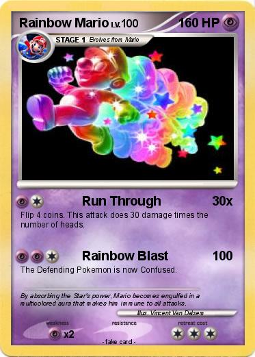 Pokemon Rainbow Mario