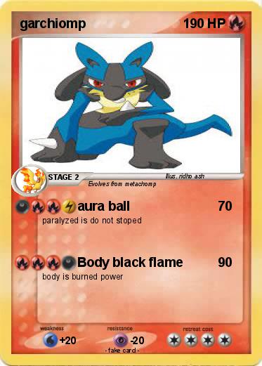 Pokemon garchiomp