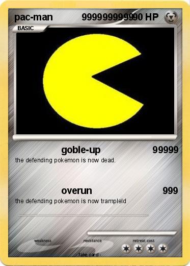 Pokemon pac-man           9999999999