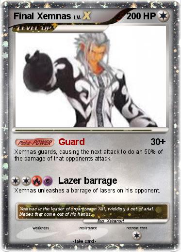 Pokemon Final Xemnas