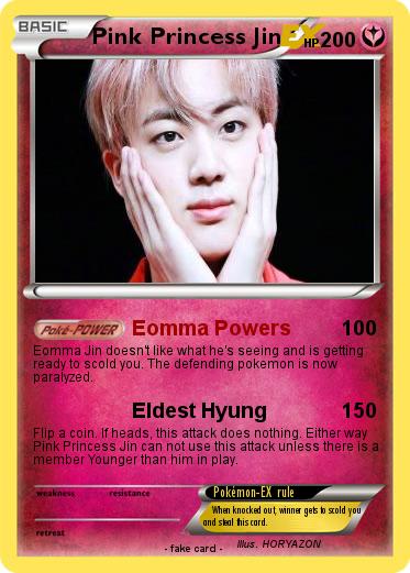 Pokemon Pink Princess Jin