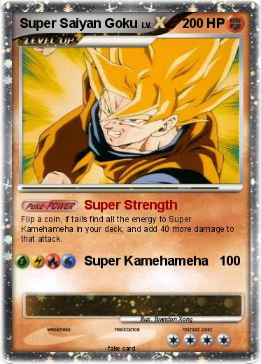 Pokemon Super Saiyan Goku