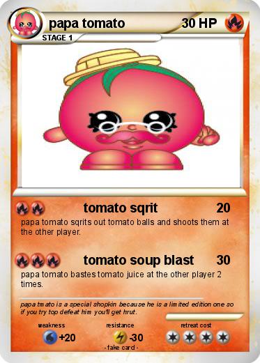 Pokemon papa tomato