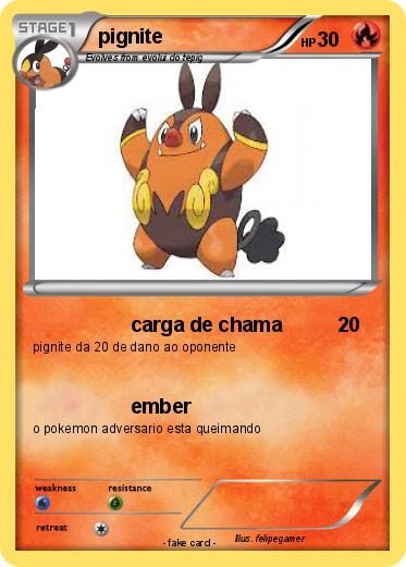 Pokemon pignite