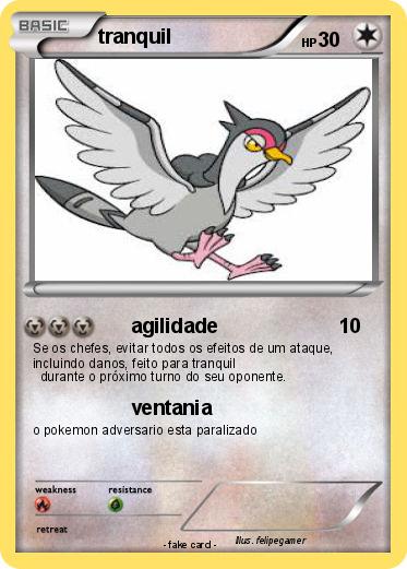 Pokemon tranquil