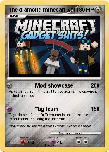 Pokemon The diamond minecart