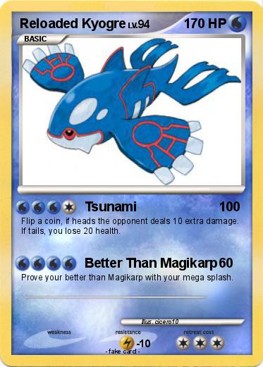 Pokemon Reloaded Kyogre