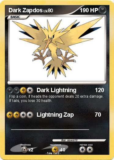 Pokemon Dark Zapdos