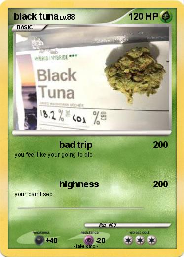 Pokemon black tuna