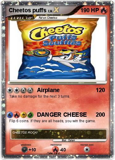 Pokemon Cheetos puffs