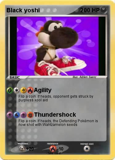 Pokemon Black yoshi