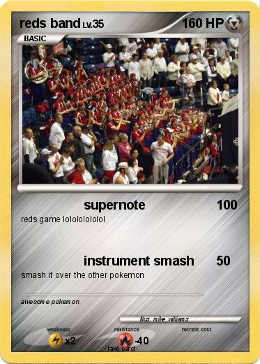 Pokemon reds band