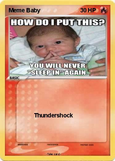 Pokemon Meme Baby