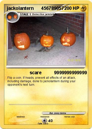 Pokemon jackolantern      456789057