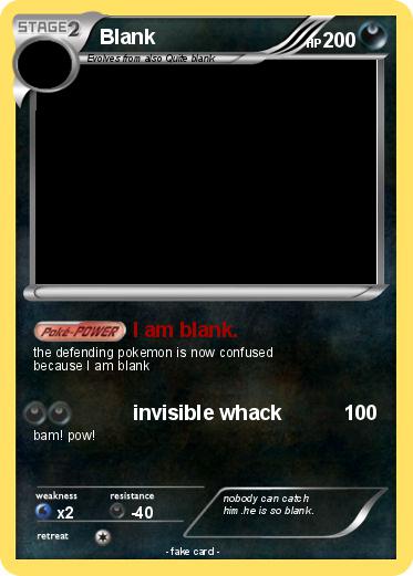 Pokemon Blank