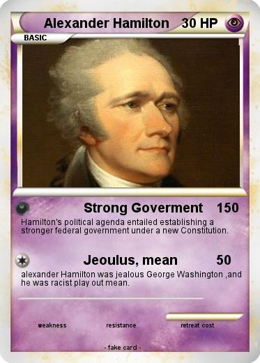 Pokemon Alexander Hamilton