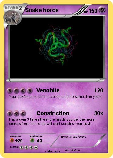 Pokemon Snake horde