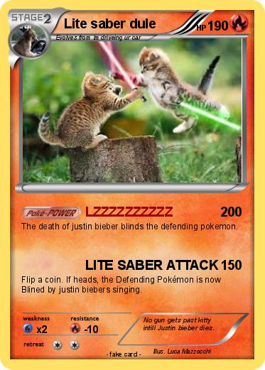 Pokemon Lite saber dule