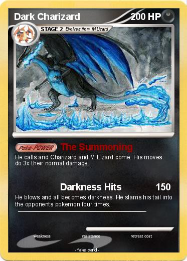 Pokemon Dark Charizard