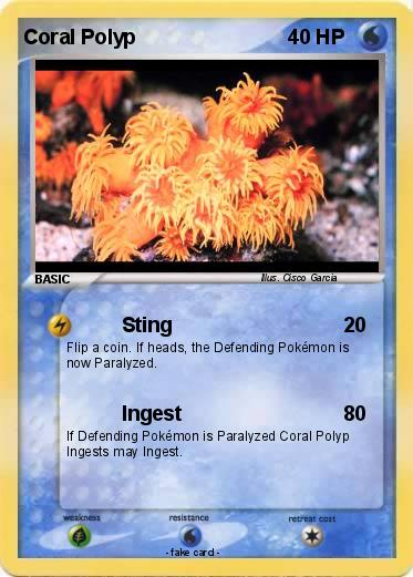 Pokemon Coral Polyp