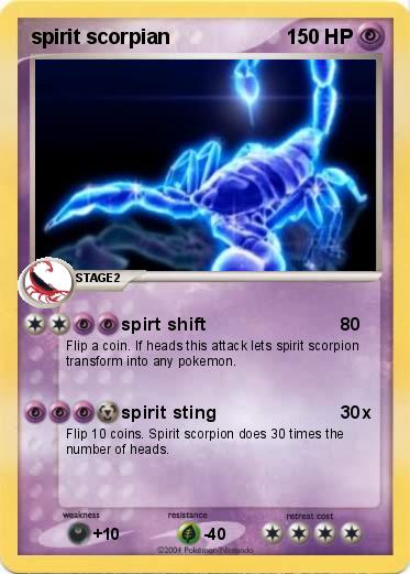 Pokemon spirit scorpian