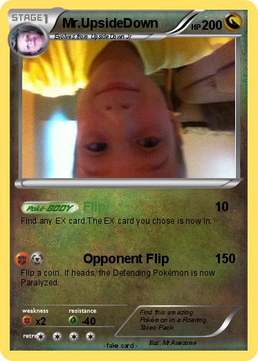 Pokemon Mr.UpsideDown