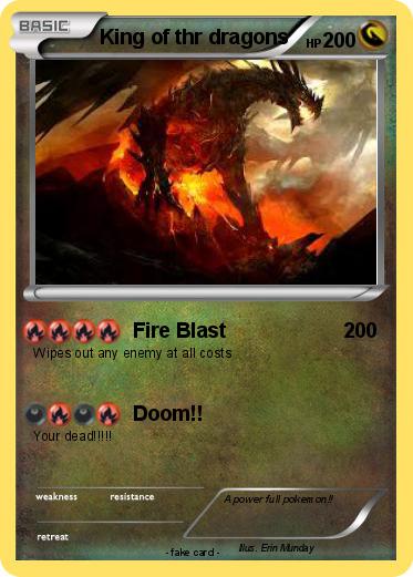 Pokemon King of thr dragons