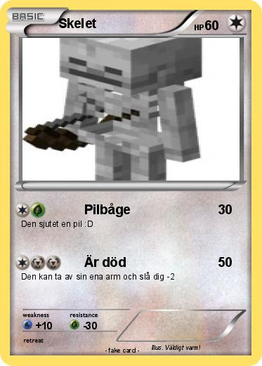 Pokemon Skelet