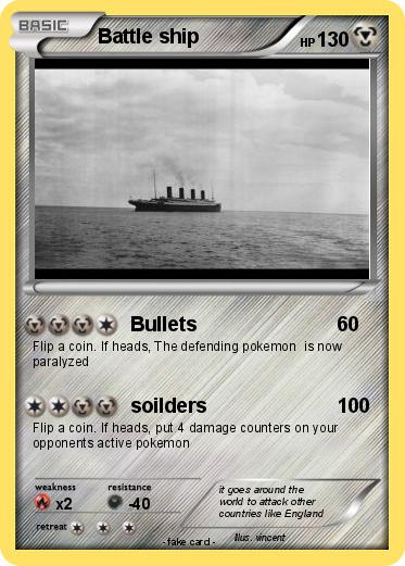 Pokemon Battle ship