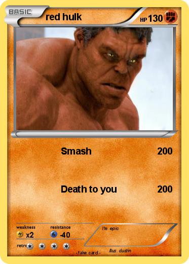 Pokemon red hulk