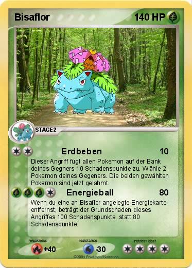 Pokemon Bisaflor