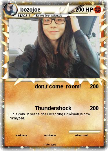 Pokemon bozojoe