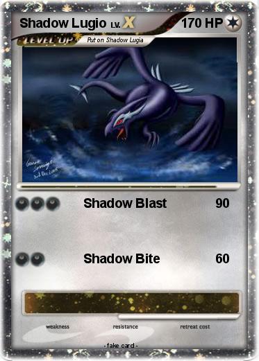 Pokemon Shadow Lugio