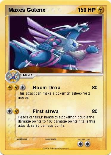 Pokemon Maxes Gotenx