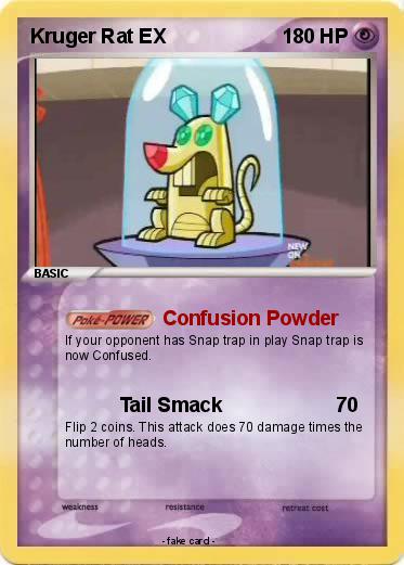 Pokemon Kruger Rat EX