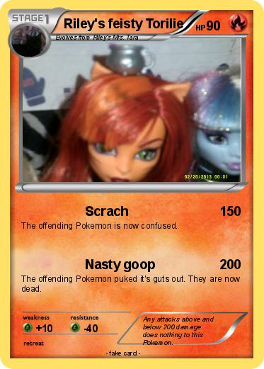 Pokemon Riley's feisty Torilie