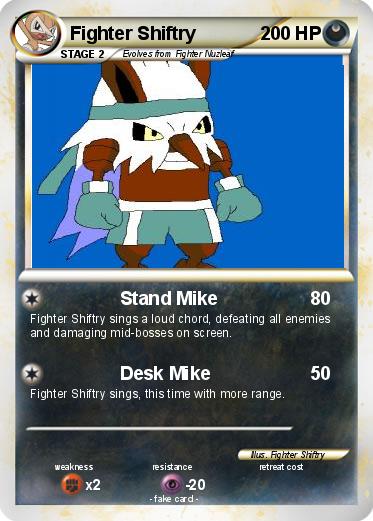 Pokemon Fighter Shiftry