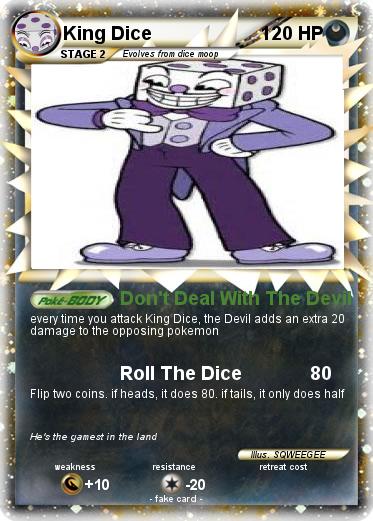 Pokemon King Dice
