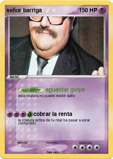 Pokemon señor barriga