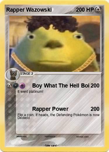 Pokemon Rapper Wazowski