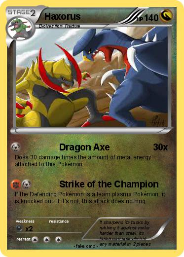 Pokemon Haxorus