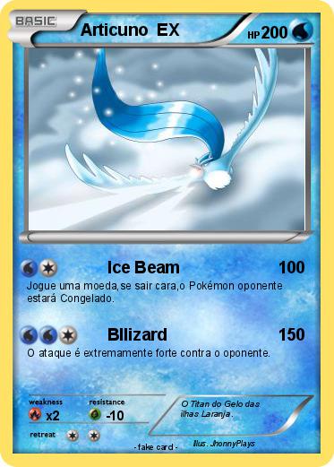 Pokemon Articuno  EX