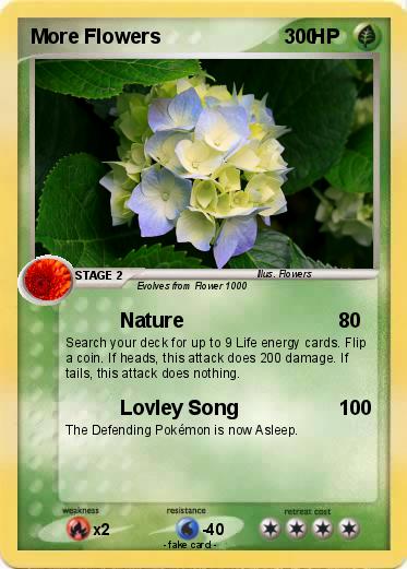 Pokemon More Flowers                          0