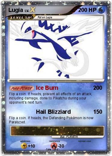 Pokemon Lugia