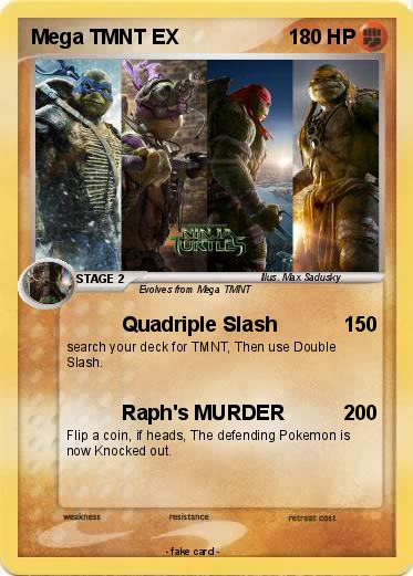 Pokemon Mega TMNT EX