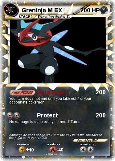 Pokemon Greninja M EX